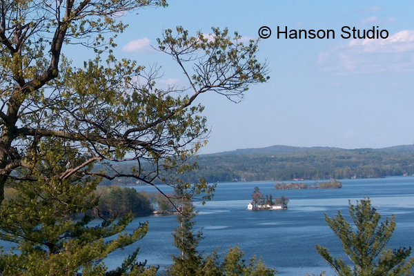 Lake Winnipesaukee From Route 11 - Summer